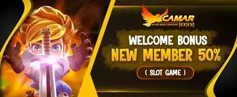 Bonus New Member Selamat Datang promotion banner